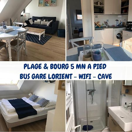 Tout A Pied ! T2 25M2 - Parking Prive - Wifi Lägenhet Larmor-Plage Exteriör bild